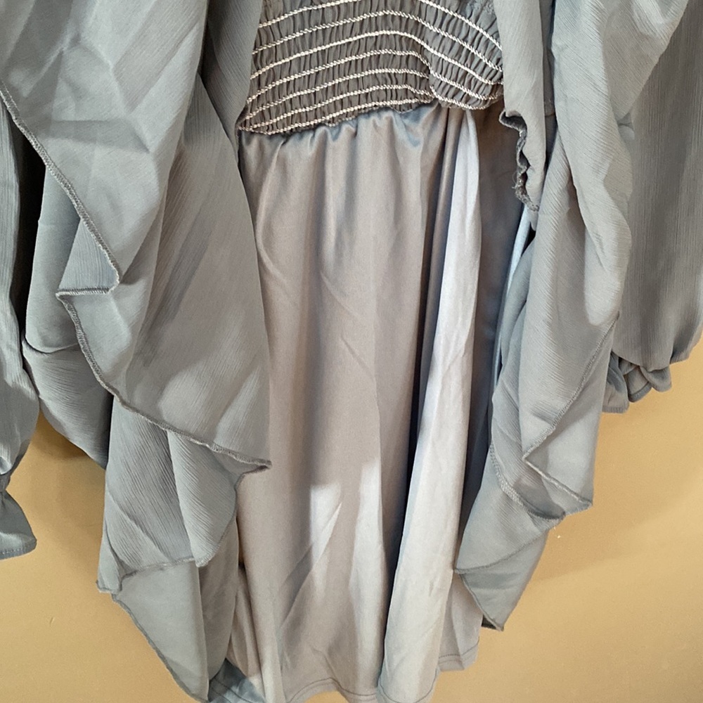 DRESS | dusty blue - Picture 6 of 8